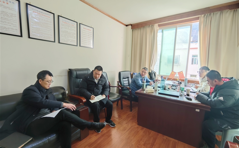 测绘公司向导赴阿坝服务处调研