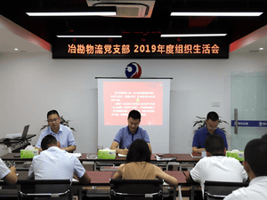 中共四川省冶勘物流有限公司支部委员会 召开2019年度组织生涯会_协同多元工业_工业生长_J9集团有限责任公司