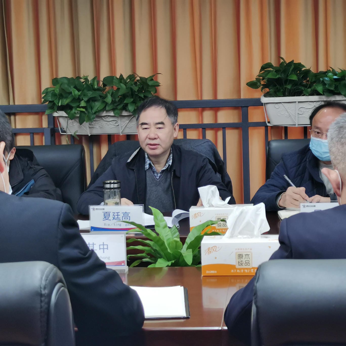 夏廷高赴鑫顺矿业宣讲党的十九届五中全会、省委十一届八次全及中央经济事情聚会精神_红色堡垒_党建群团_J9集团有限责任公司