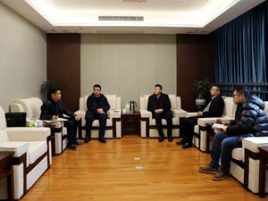 冶勘物流与华西绿舍开展营业交流座谈_协同多元工业_工业生长_J9集团有限责任公司