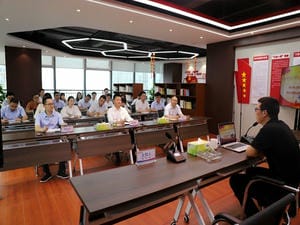 冶勘物流党支部开展党史学习教育专题讲座_协同多元工业_工业生长_J9集团有限责任公司