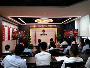 冶勘物流党支部举行庆祝中国共产党建设 100周年“七一”庆典暨表扬大会_红色堡垒_党建群团_J9集团有限责任公司