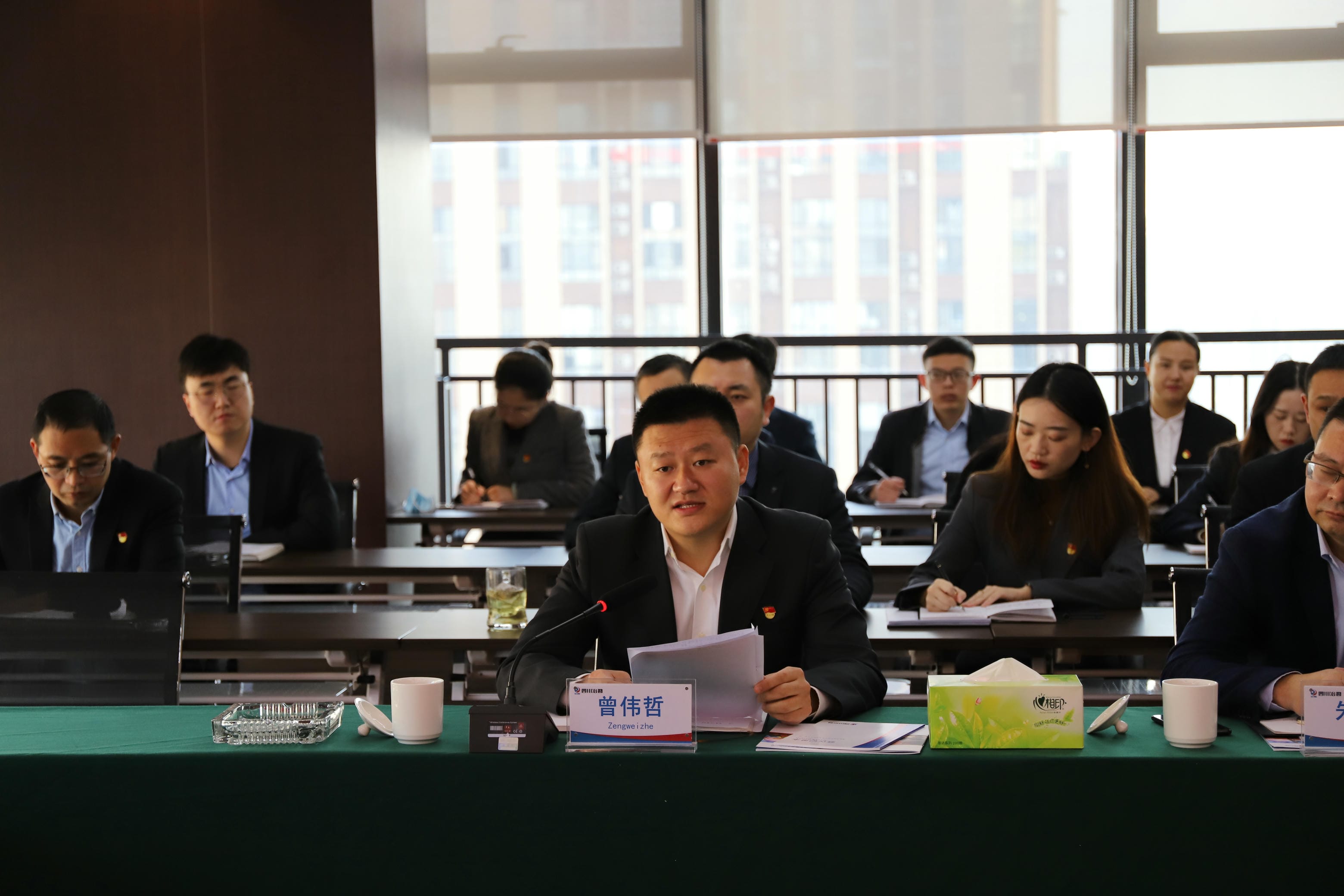 武文祥率队到冶勘物流公司宣讲党的十九届六中全会精神_红色堡垒_党建群团_J9集团有限责任公司
