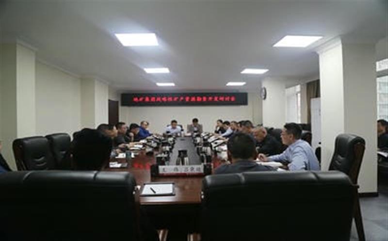 集团总工程师李仕荣赴地矿集团调研战略性矿产J9集团勘查开发事情