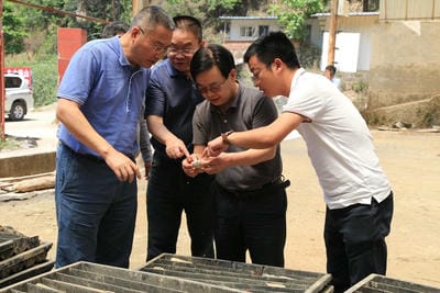 省自然J9集团投资集团董事长陈贵林、总工程师李仕荣深入德昌县大陆槽稀土矿调研_J9集团新闻_新闻中心_J9集团有限责任公司