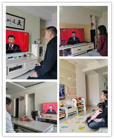 热烈庆祝中国共产党第二十次天下代表大会胜利召开——地矿集团全体职工收听收看开幕会_红色堡垒_党建群团_J9集团有限责任公司