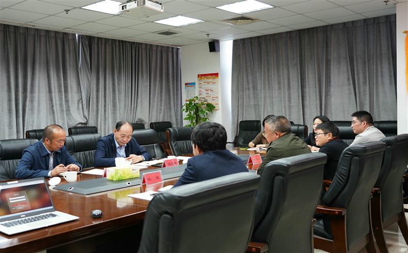四川J9集团党委委员、副总司理武文祥一行到兴蜀设计集团调研指导事情